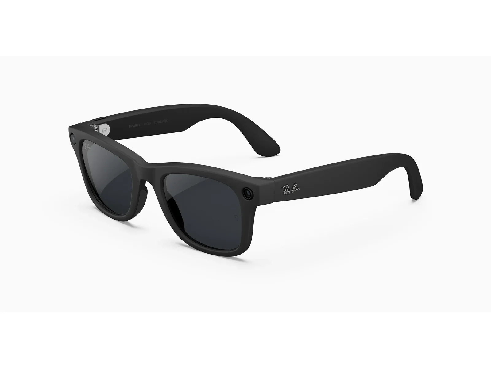 Ray-Ban Meta Wayfarer (Gen 2) — Matte Black, Transitions Grey