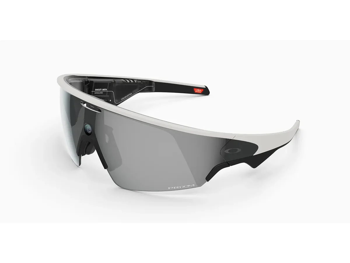 Oakley Meta Vanguard — White, Prizm Black