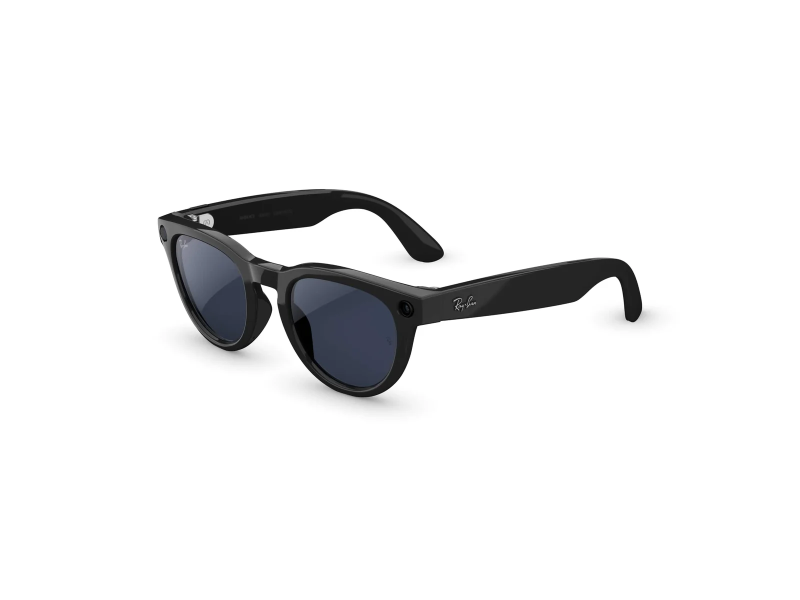 Ray-Ban Meta Headliner — Shiny Black, Transitions Sapphire