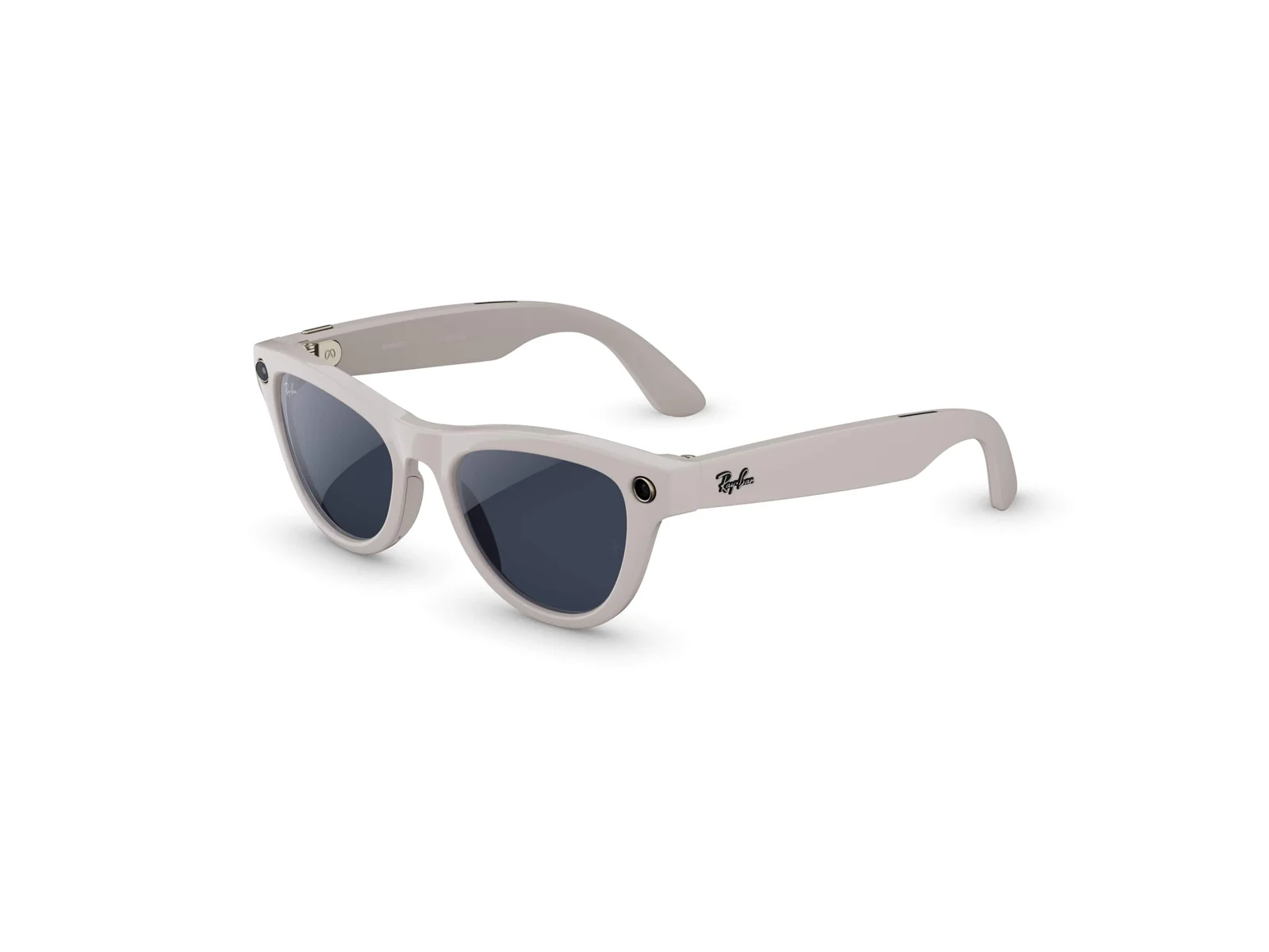 Ray-Ban Meta Skyler — Chalky Grey, Clear/Sapphire Transitions