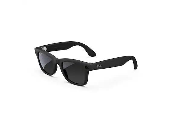 Ray-Ban Meta Wayfarer (Gen 1) — Matte Black, Polarized Gradient Graphite