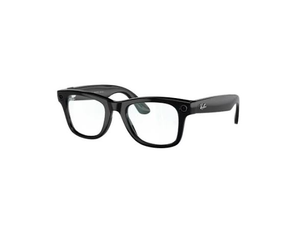 Ray-Ban Meta Wayfarer (Gen 1) — Shiny Black, Clear