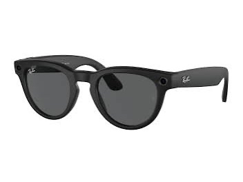 Ray-Ban Meta Headliner — Matte Black, Transitions Grey