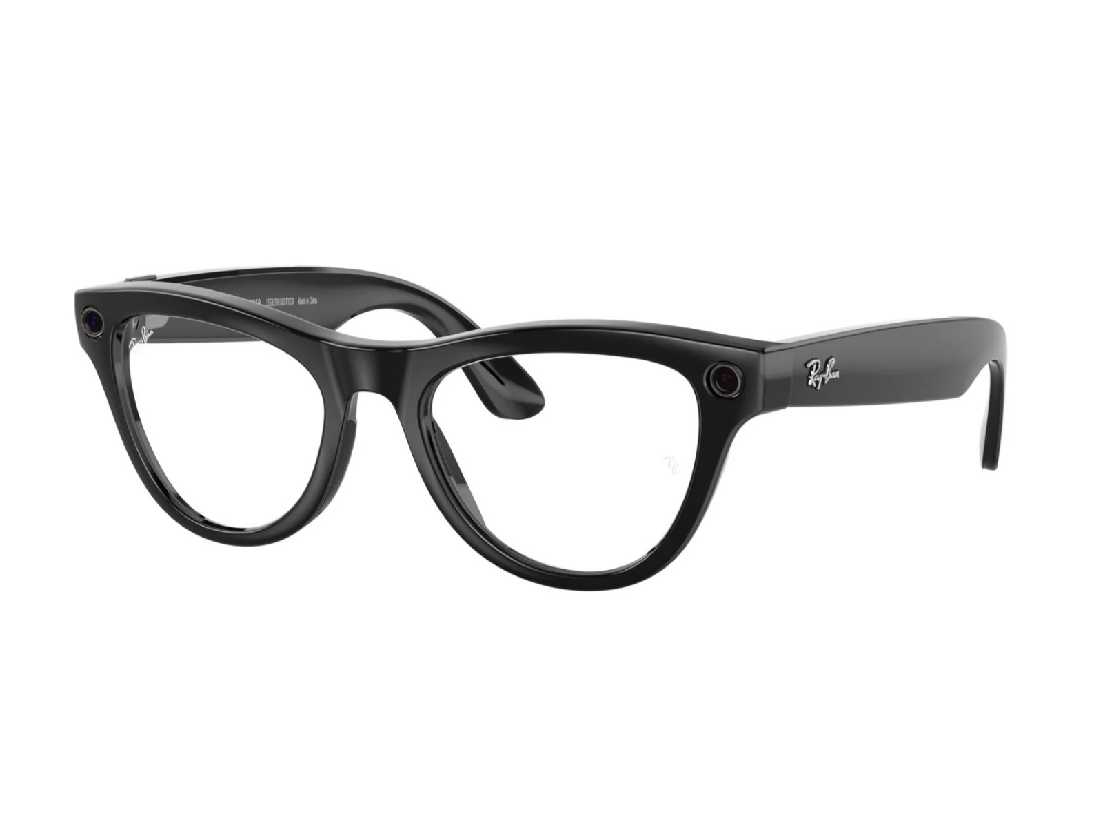 Ray-Ban Meta Skyler (Gen 1) — Shiny Black, Transitions Amethyst