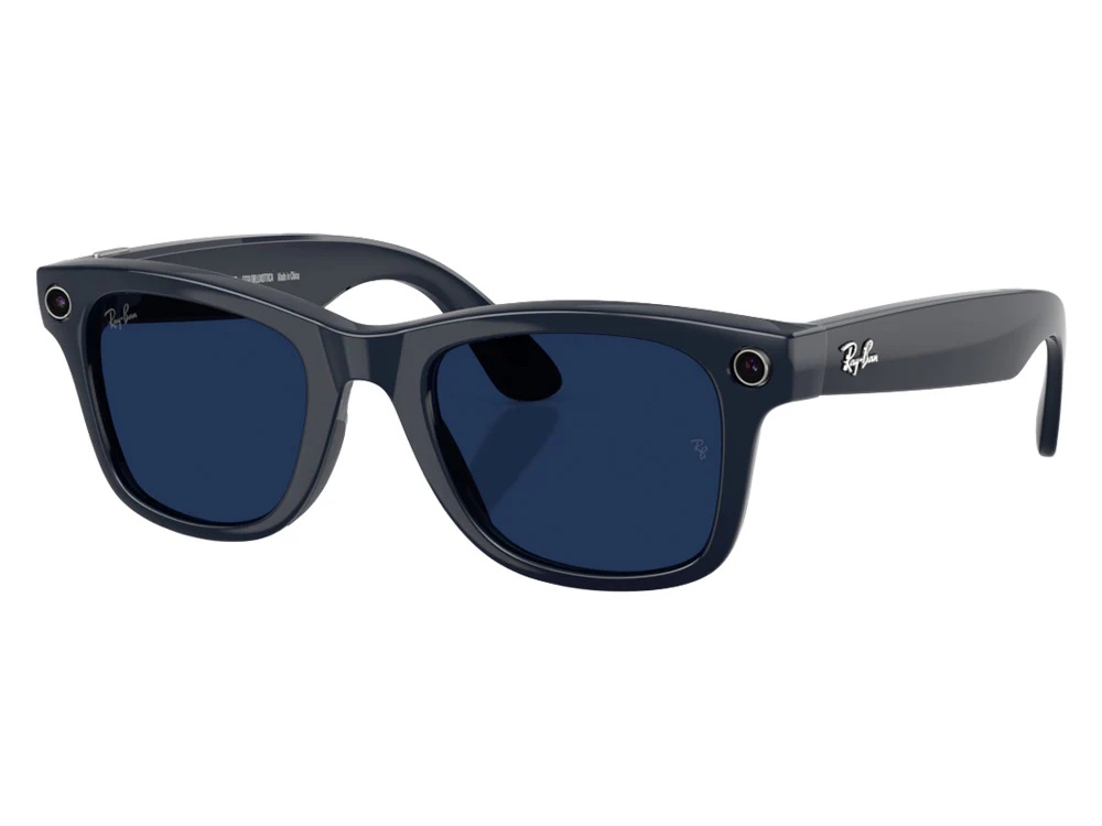 Ray-Ban Meta Wayfarer — Shiny Cosmic Blue, Transitions Sapphire