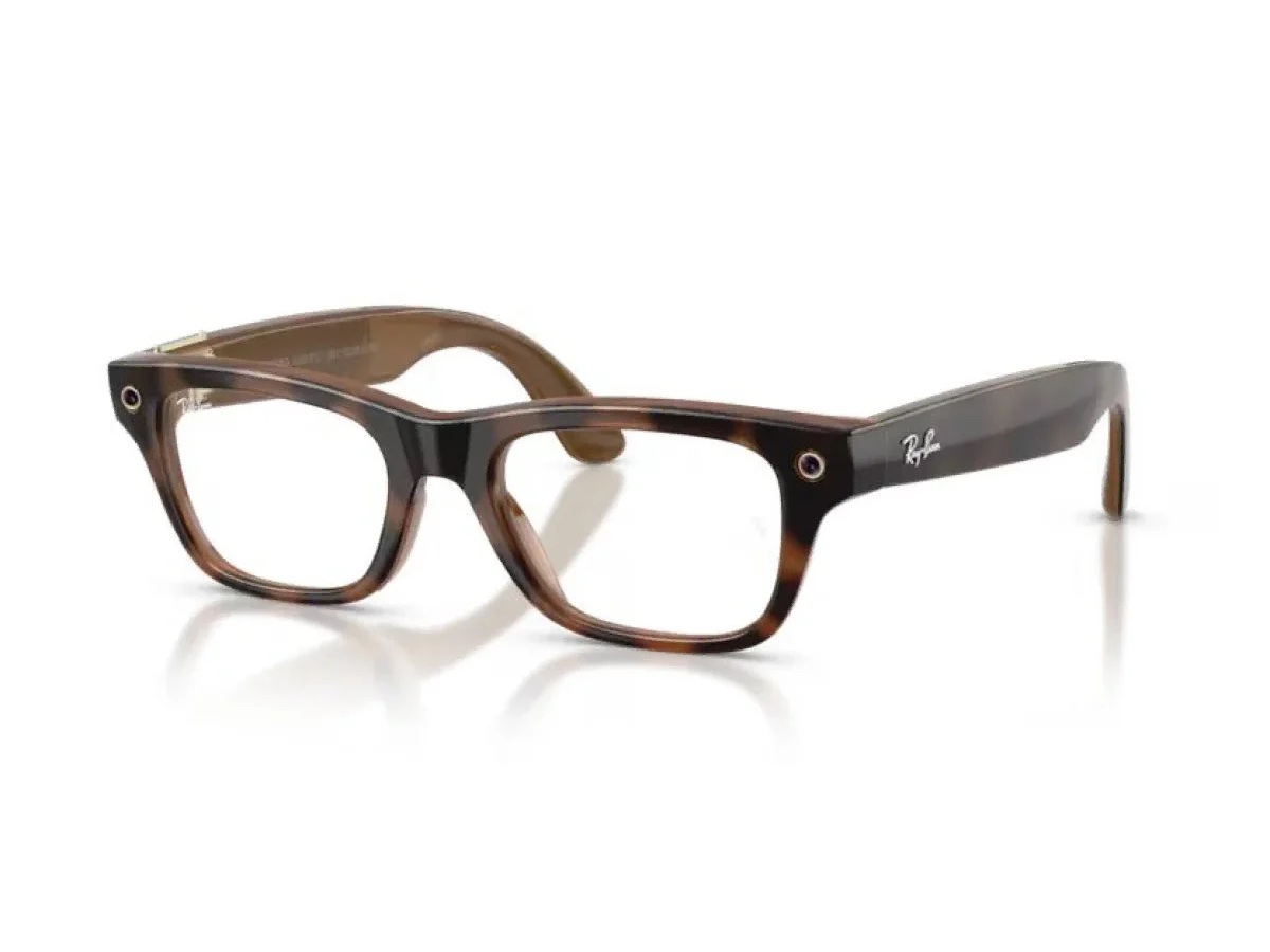 Meta Blayzer (Gen 2) — Gen 2 AI Glasses Shiny Havana/Demo Lens Havana