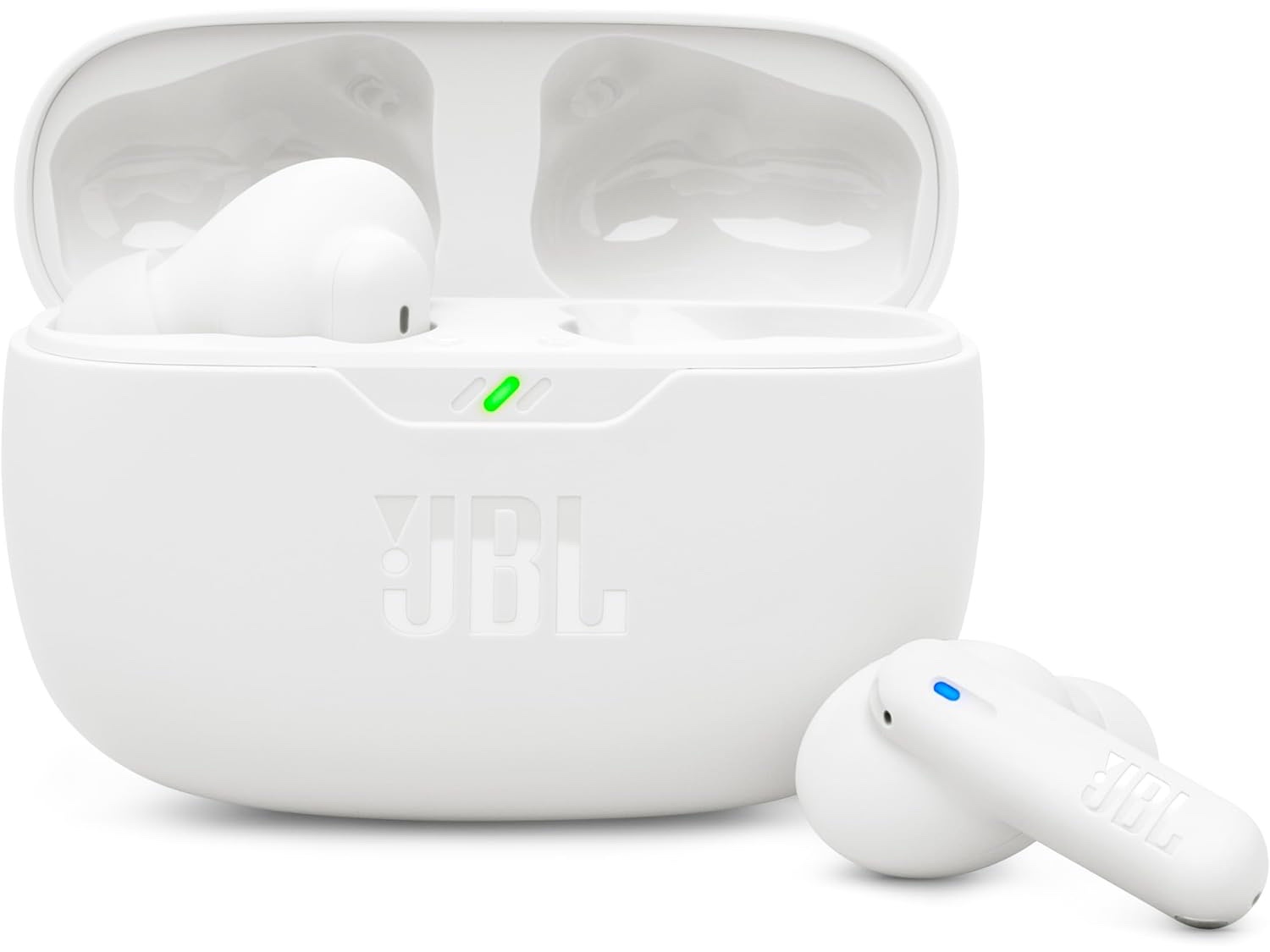 JBL - Wave 200 Bluetooth True Wireless Earbuds - White