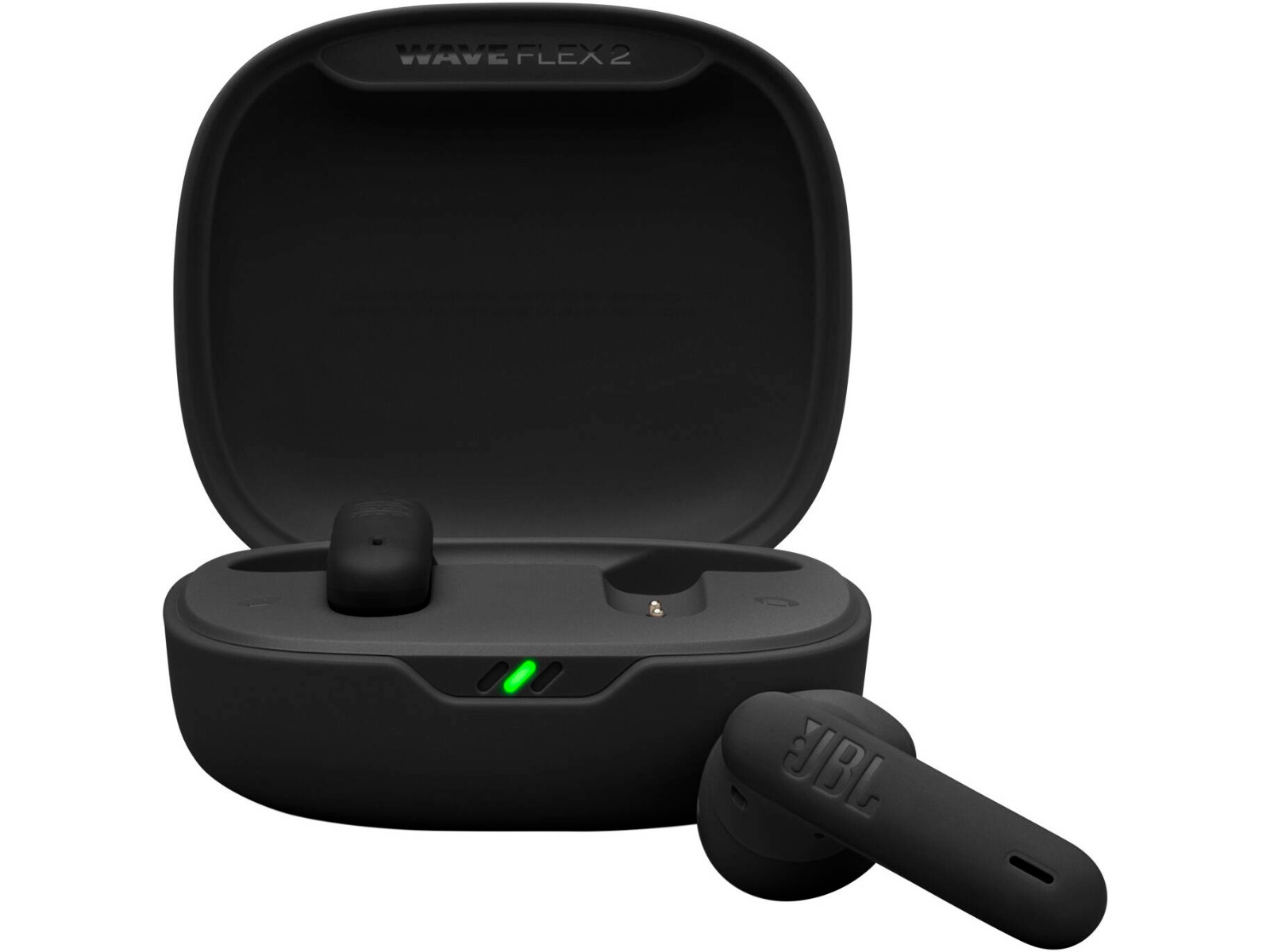 JBL - Wave Flex Bluetooth True Wireless Earbuds - Black