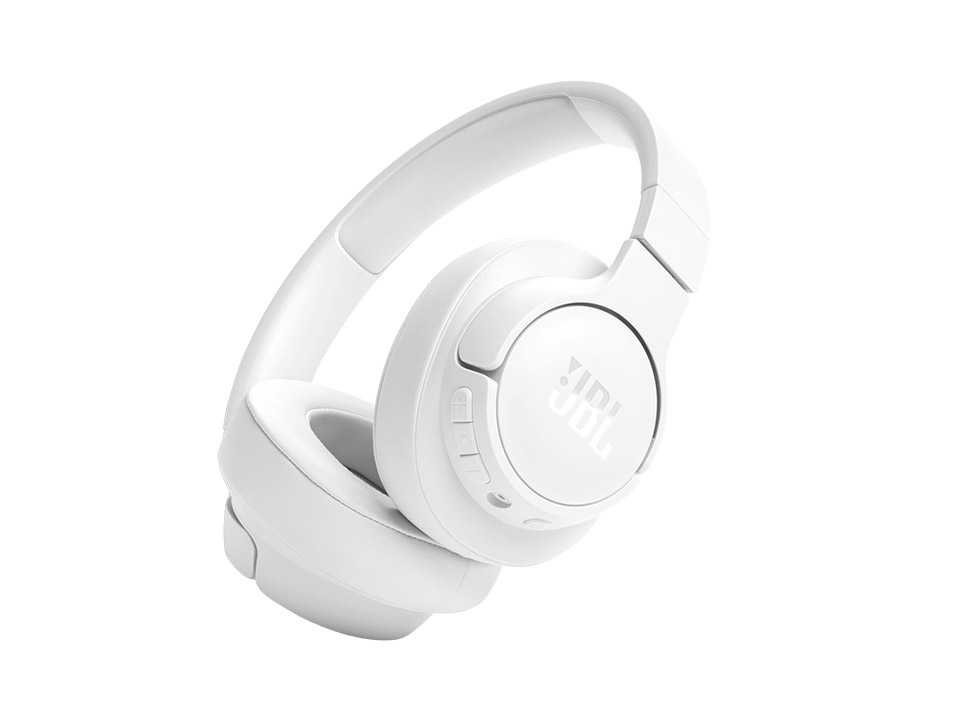 JBL - Tune 720BT Bluetooth Over-Ear Headphones - White