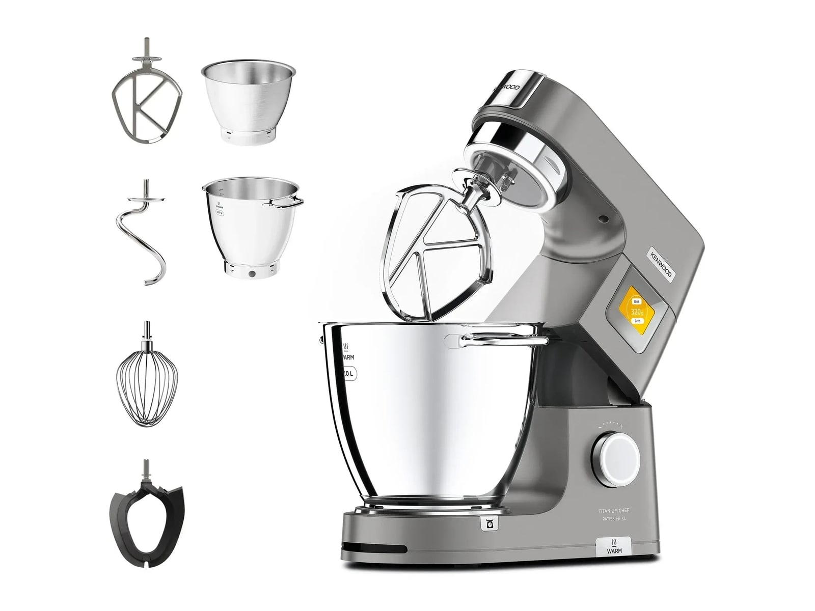Kenwood - Titanium Chef Patissier XL KWL90.004SI Food Processors