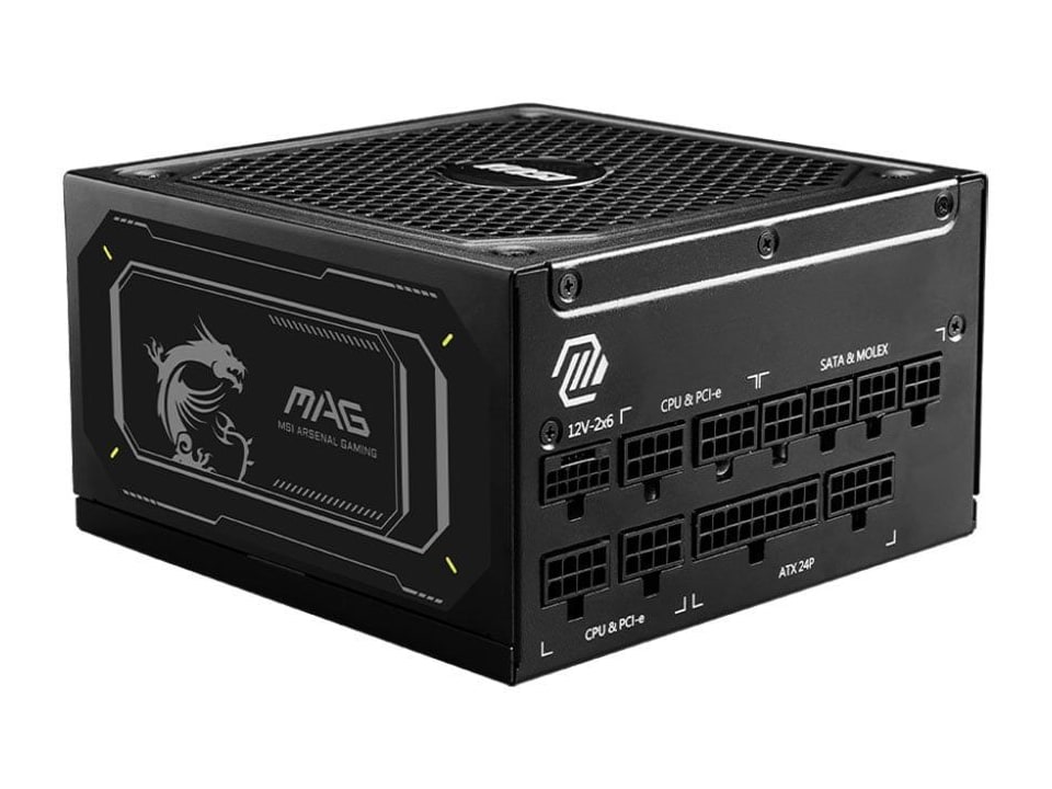 MSI - MAG A1000GL PCIE5 II 1000W Power Supplies