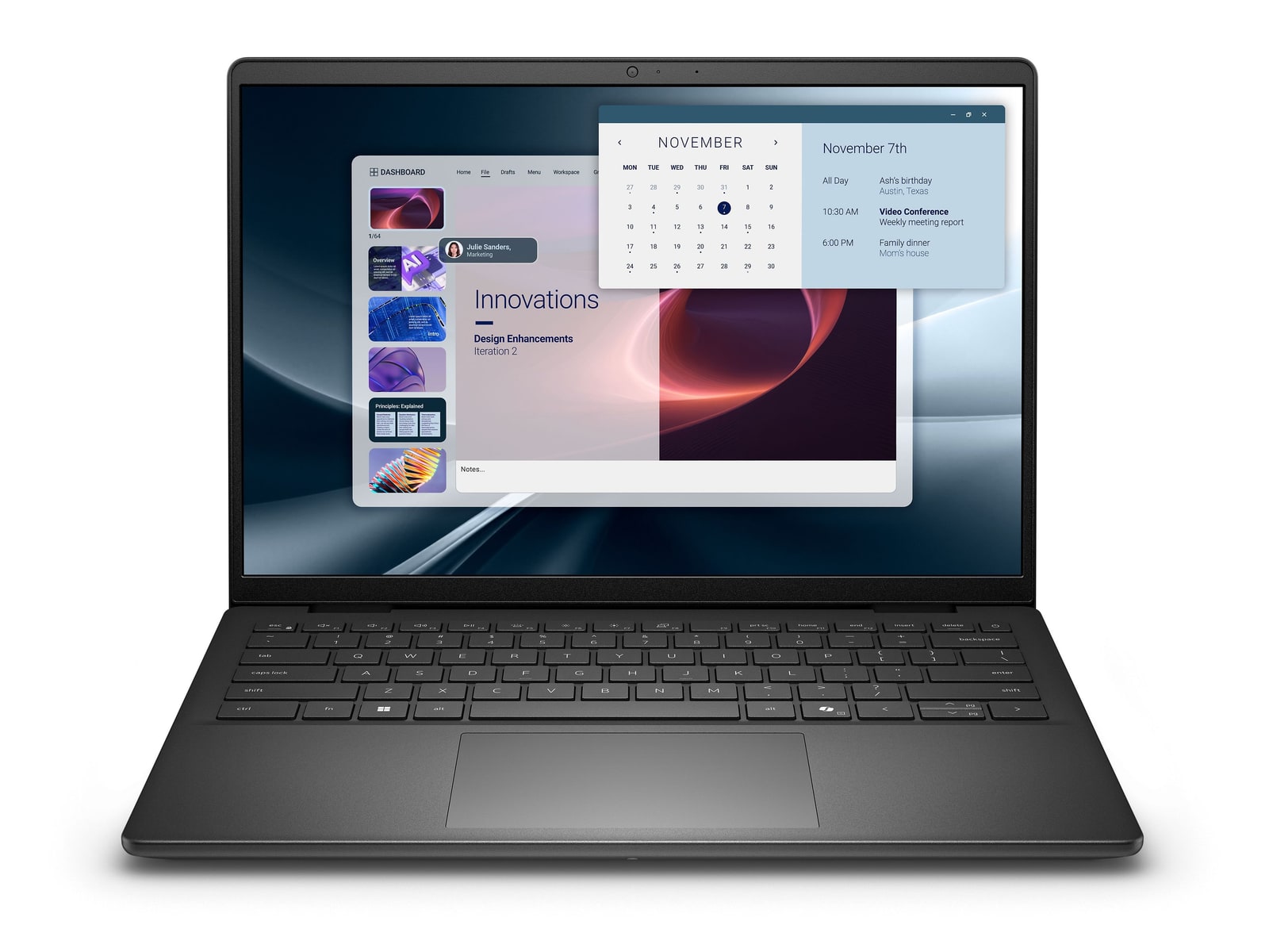 Dell - Pro 14 Essential PV14255 14" - AMD Ryzen AI 7 PRO 350 chip - 16GB Memory - 1TB SSD - Black (EU)
