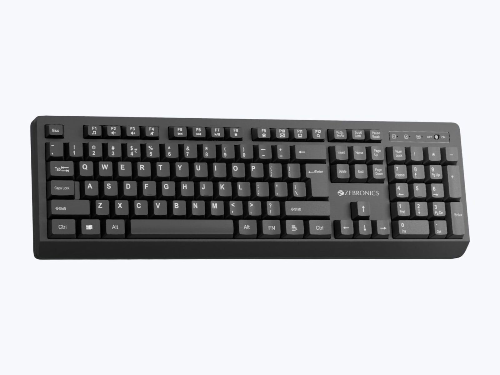 Zebronics - Zeb Companion 116 K Wireless Keyboards