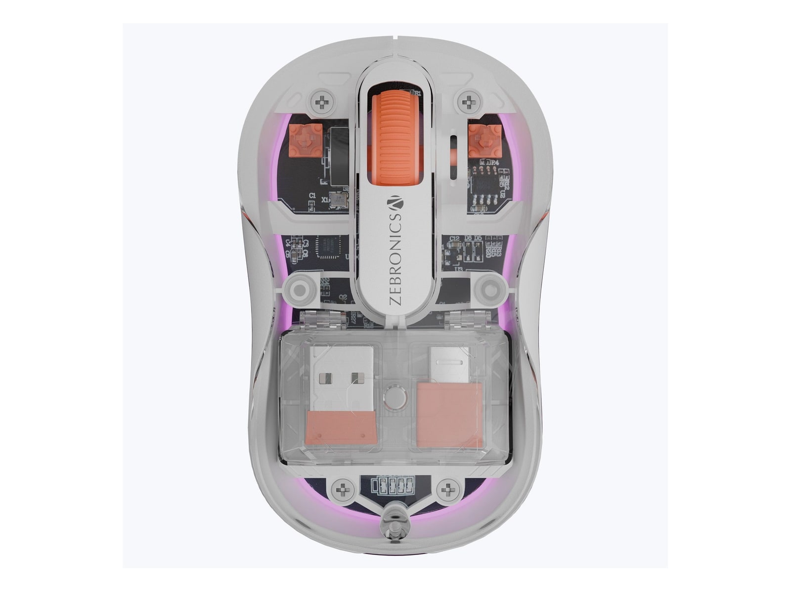 Zebronics - Zeb Sheer Plus Wireless Mice - White