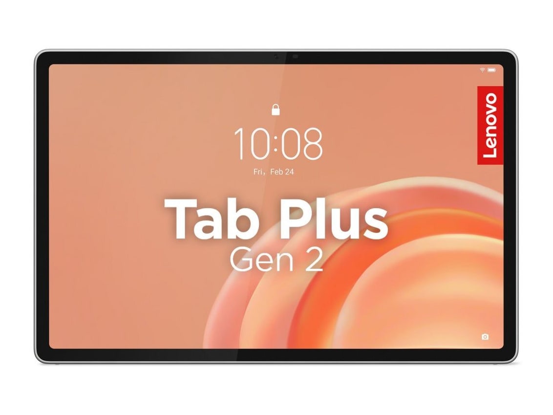 Lenovo - Tab Plus Gen 2 - 128GB - Wi-Fi - White