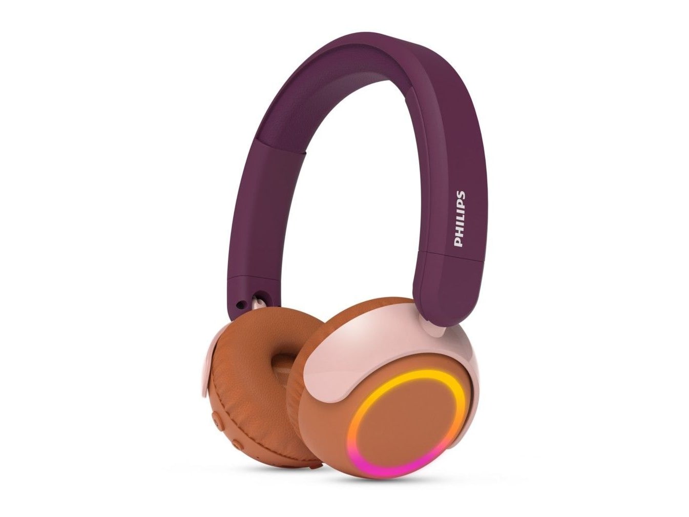 Philips - TAK4200 Bluetooth 5.4 On-Ear Headphones - Magenta Purple (EU)