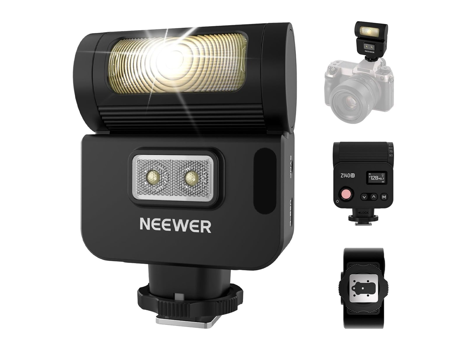 Neewer - Z140SE Mini Camera Flash Light Camera Accessories