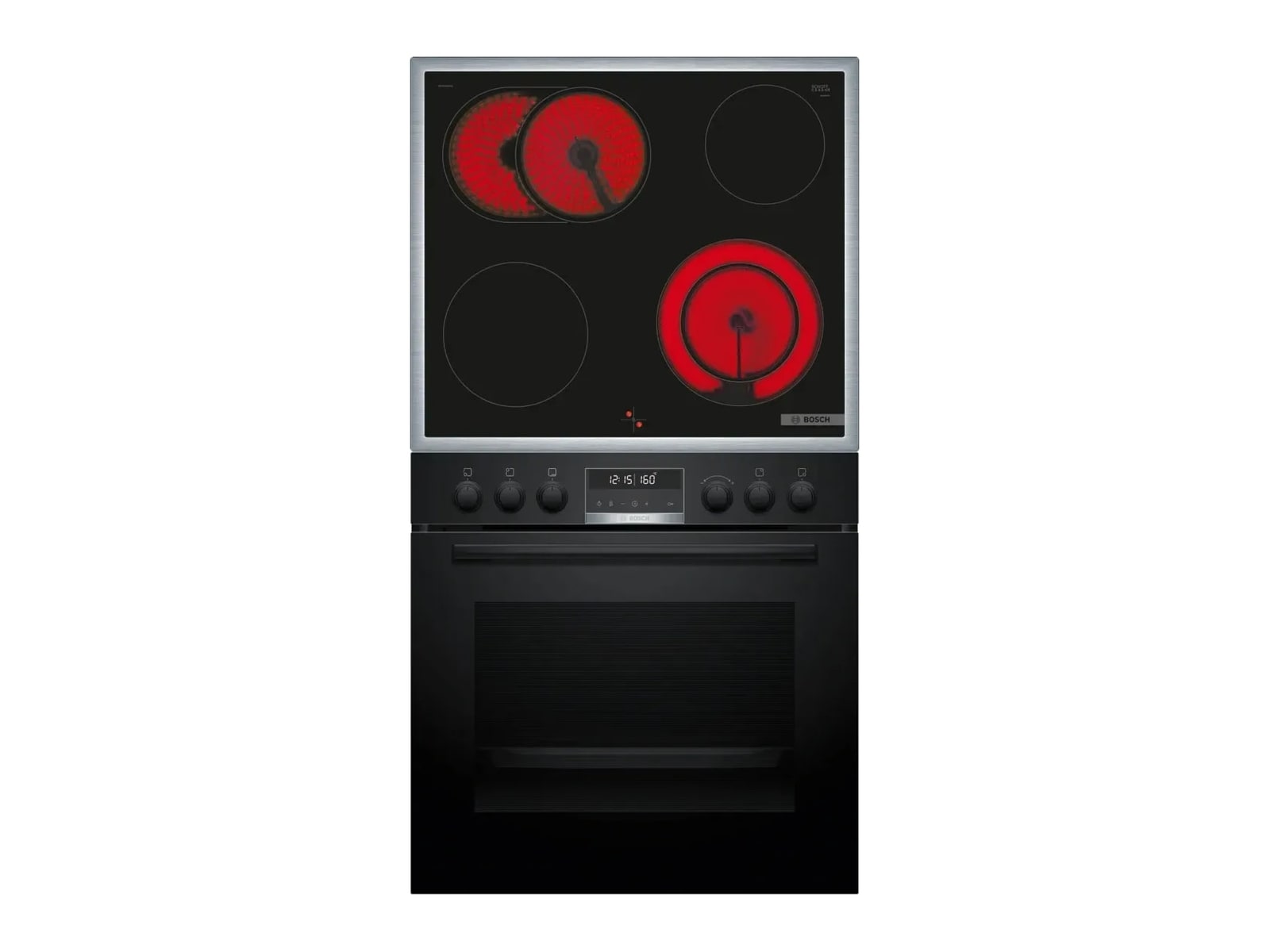 Bosch - HND671LS67 Built-in Cooker and Ceramic Hob Set Ovens & Ranges
