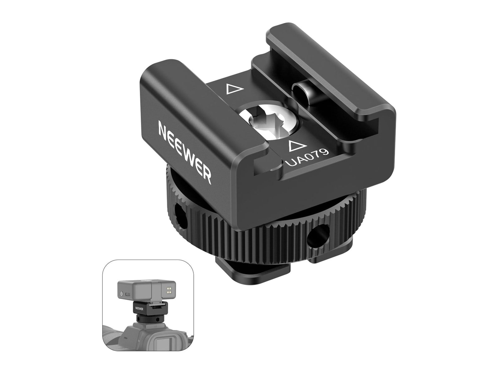 Neewer - UA079 Universal Cold Shoe Mount Adapter Camera Accessories