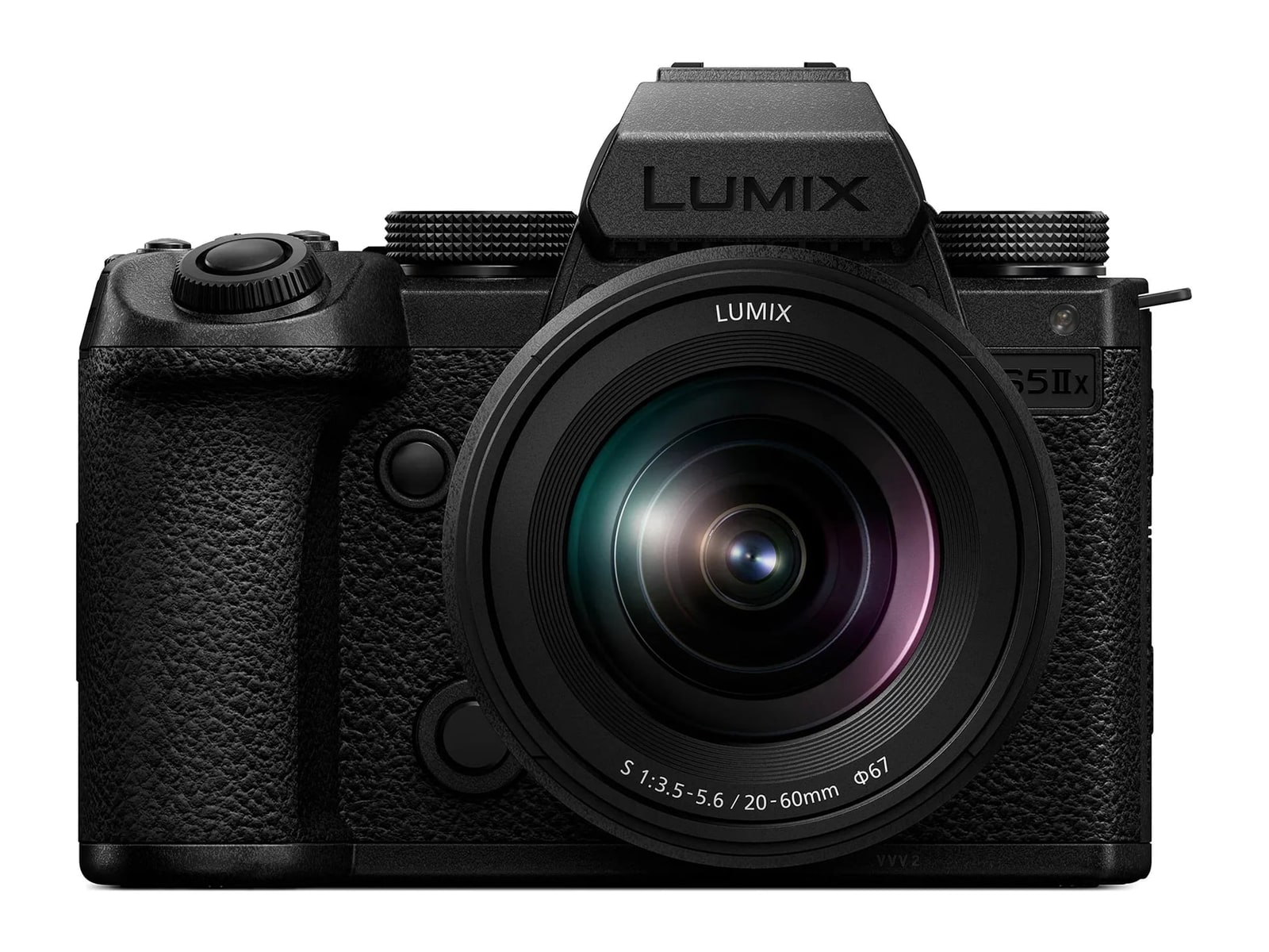 Panasonic - LUMIX S5 II X 24.2 MP Mirrorless Cameras S20-60mm Lens Kit - Black