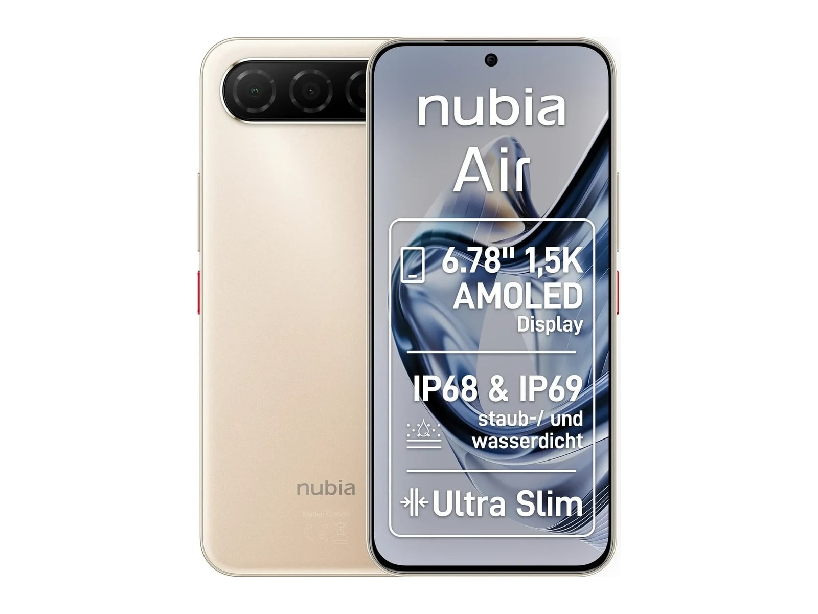 Nubia - Air 5G 256GB - Titanium Desert