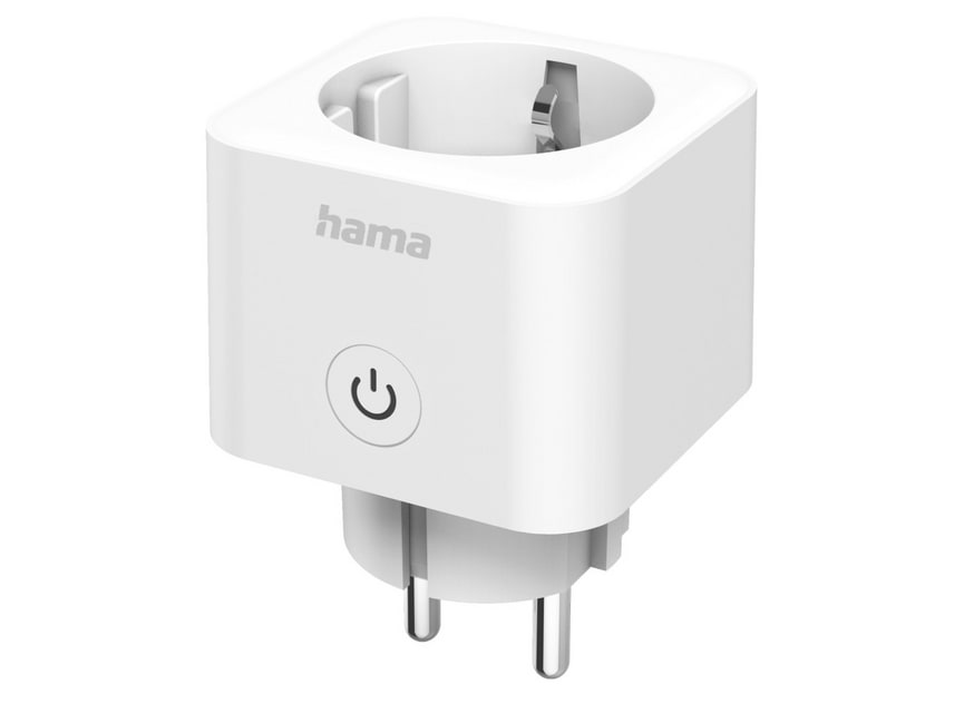 Hama - Matter Smart Plug with Power Meter 3680 W Smart Appliances - White