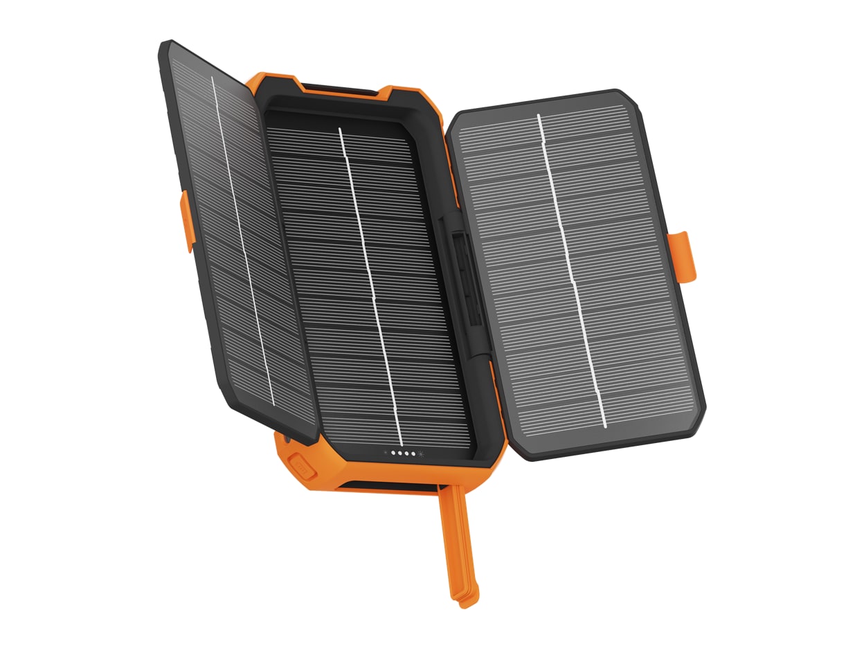 Xtorm - Rugged Solar Gen24 20W 10000 mAh Orange/Black Power Banks