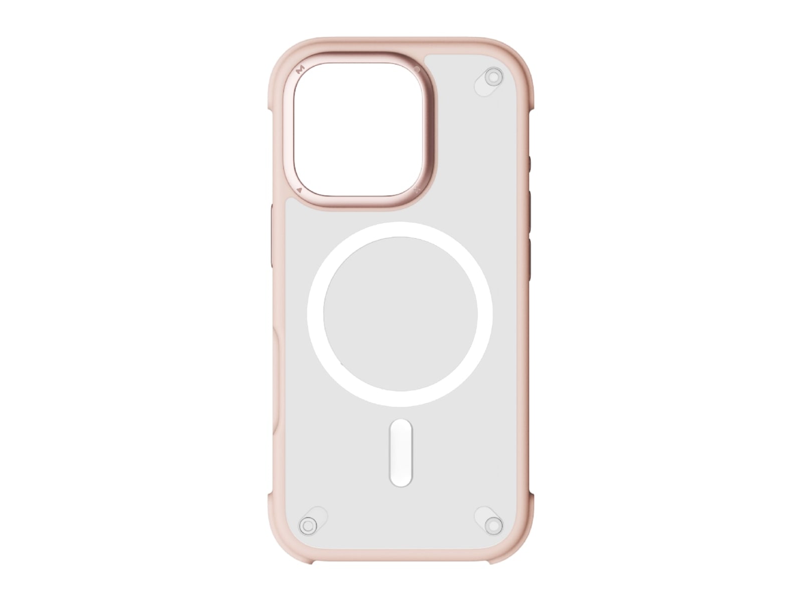 MOMAX - CaseFORM Air Shock Proof Case - iPhone 16 Pro - Pink