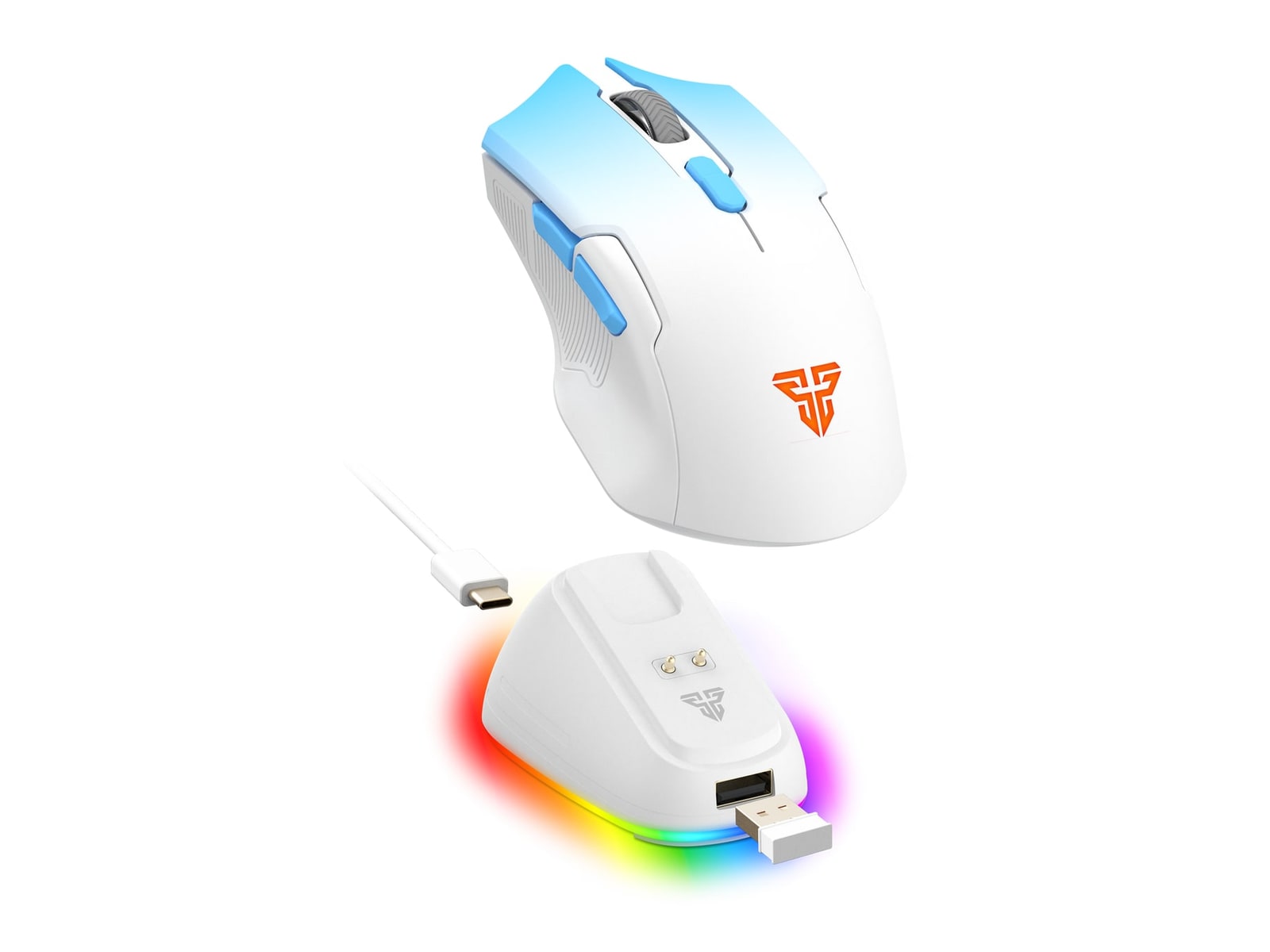 Fantech - CRUISER II WG11V2RD Wireless Mice - Blue