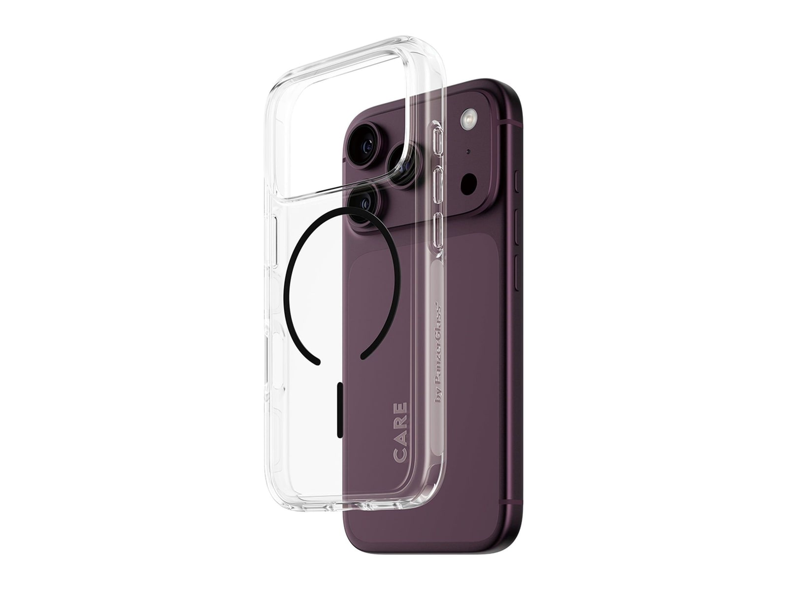 PanzerGlass - CARE Urban Explorer Case Transparent w. Black MagSafe iPhone 18 Pro