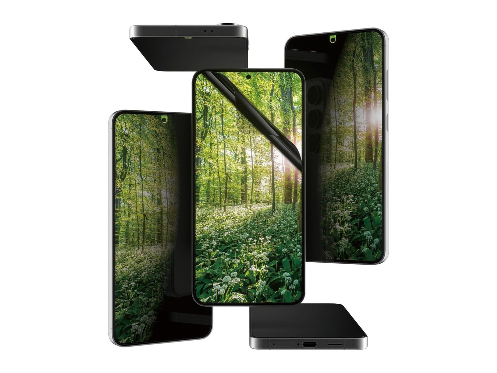 PanzerGlass - ECO MATRIX 4-Way Privacy Screen Protector Samsung Galaxy S25+ Ultra-Wide Fit