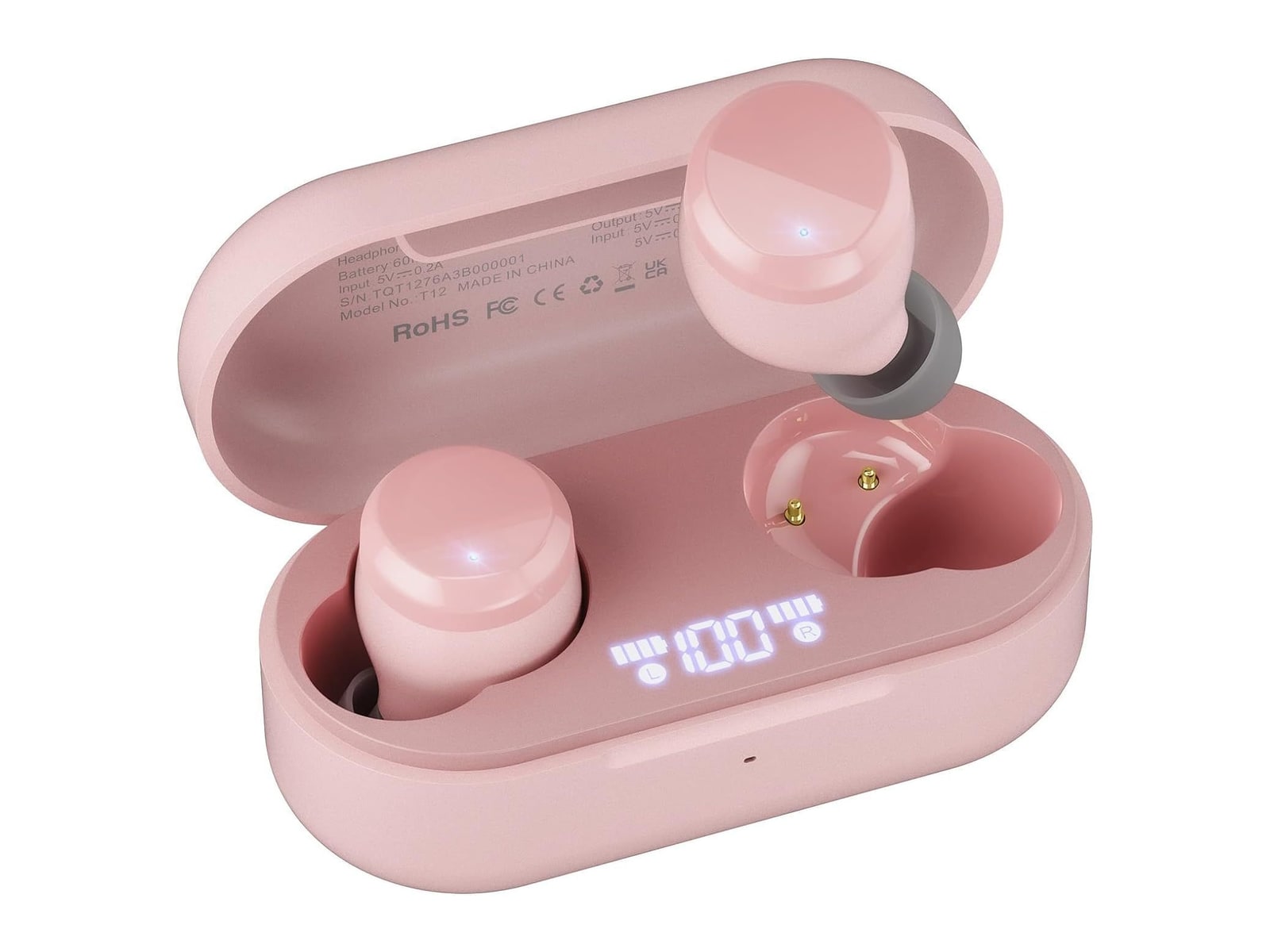 TOZO - Tonal Dots True Wireless Earbuds - Pink