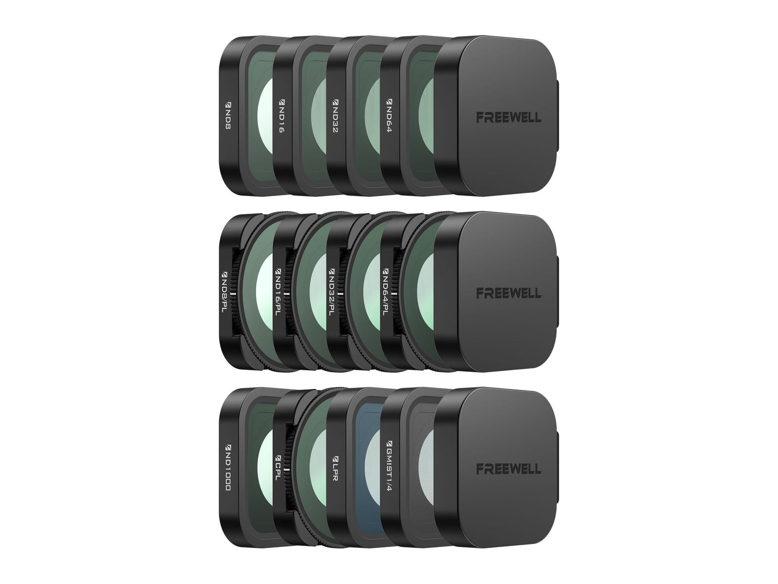 Freewell - GoPro Mission 1 Pro / Mission 1 Mega Kit 12 Pack Camera Accessories