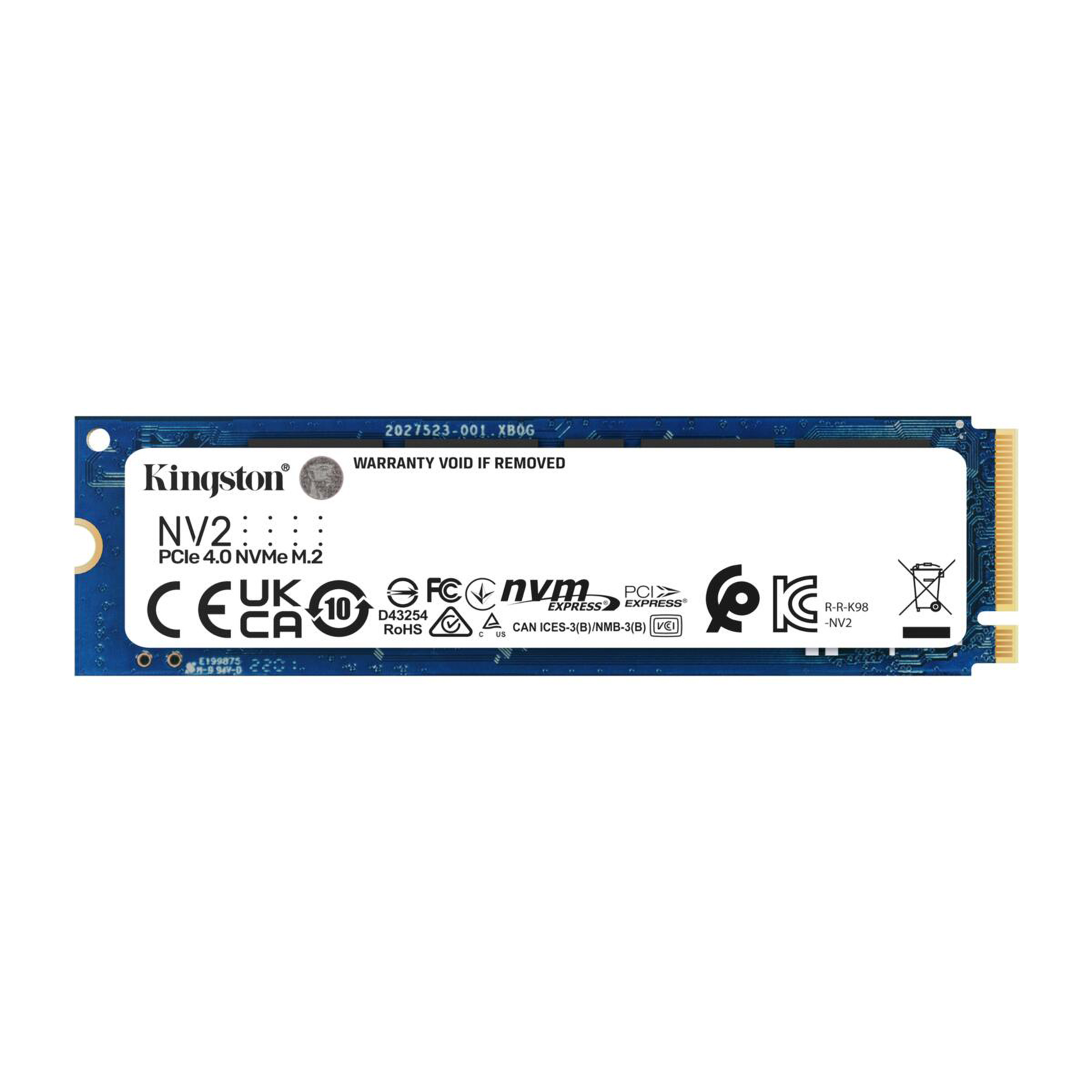 Kingston - NV2 1TB M.2 SSDs - PCIe 4.0 x4 NVMe