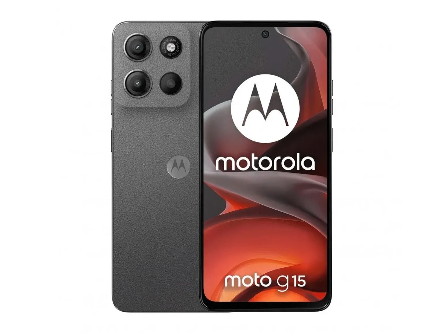 Motorola - Moto G15 4G 512GB - Gravity Grey