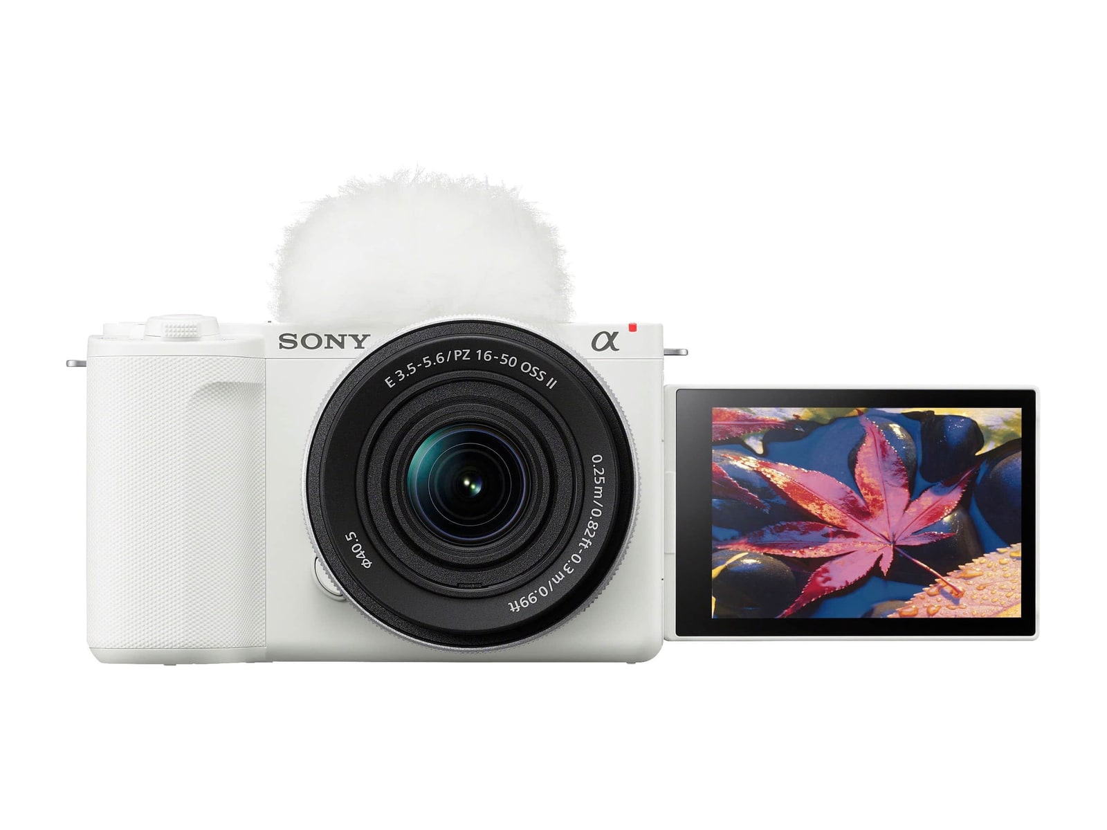 Sony - Alpha ZV-E10 II 26MP Mirrorless Cameras Lens Kit - White