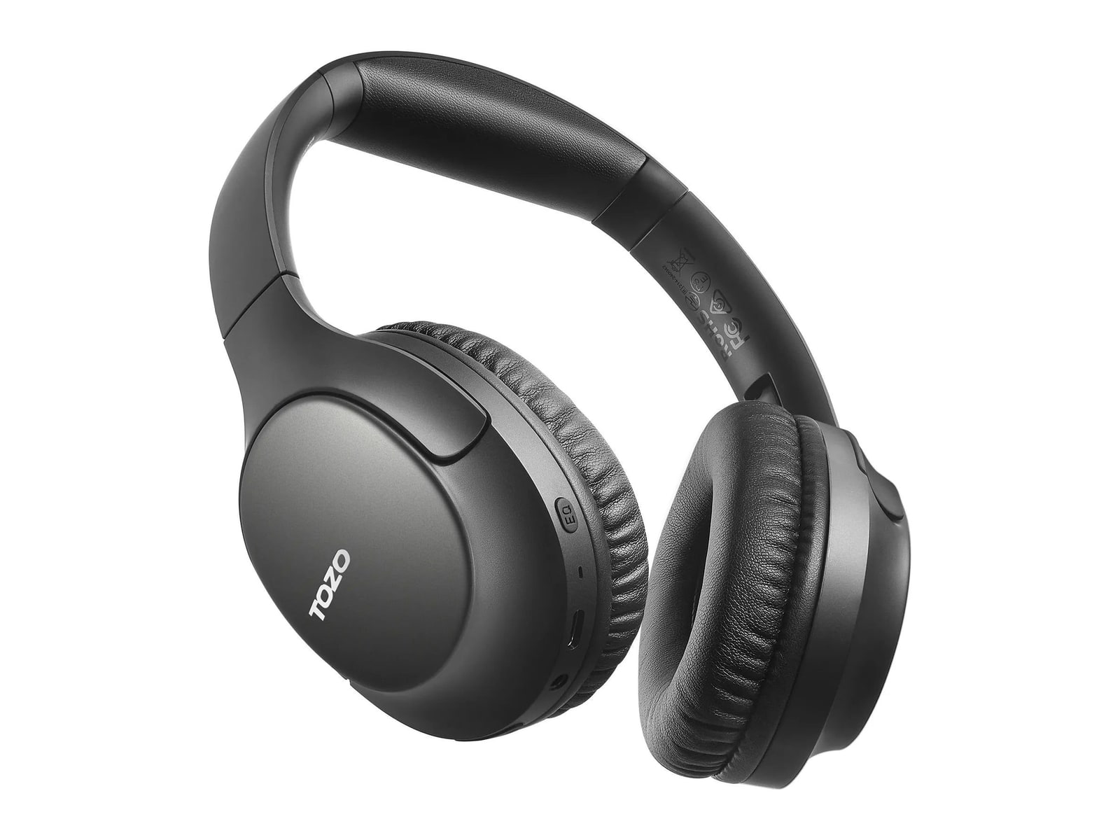 TOZO - HA1 Over-Ear Headphones - Black