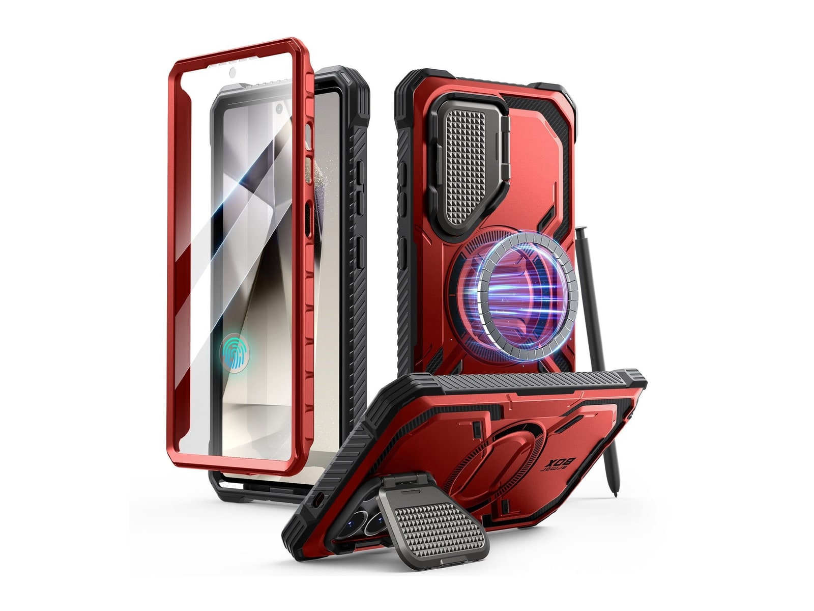 i-Blason - Armorbox - Galaxy S25 Ultra - Metallic Red