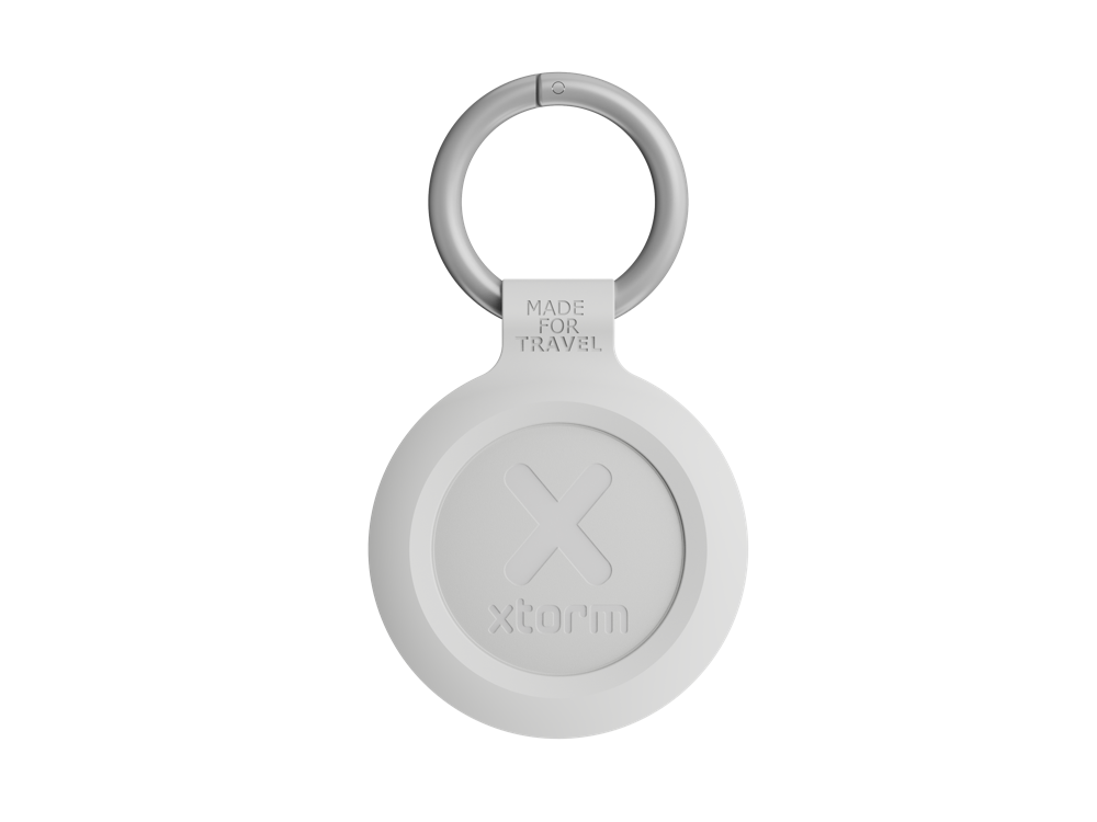Xtorm - TravelTag Dual Mode Bluetooth Trackers - Ash White