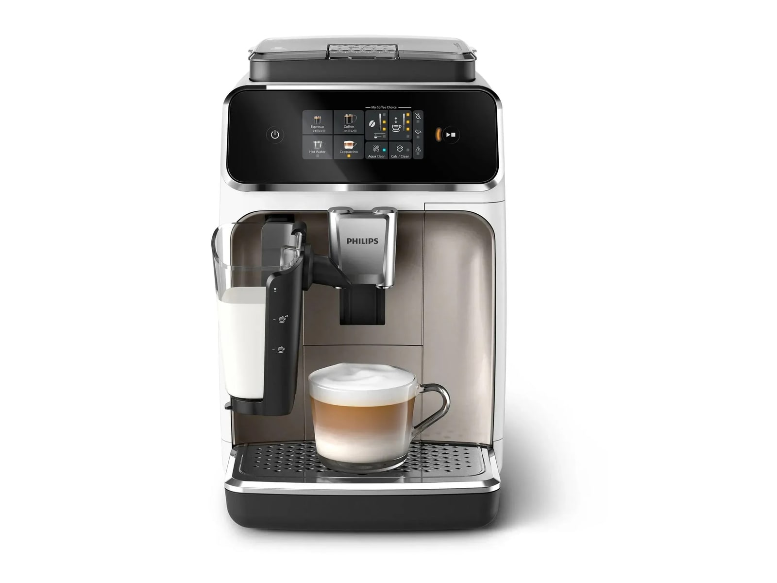Philips - EP2333/40 Series 2300 LatteGo White Coffee Makers (EU)