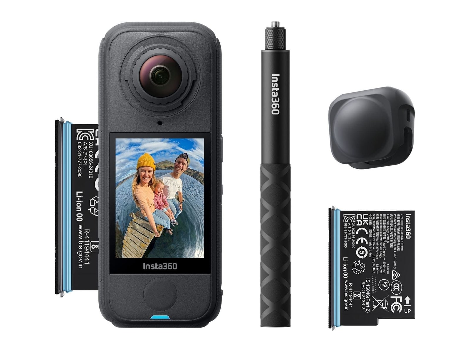 Insta360 - X4 Air 8K Action Cameras Starter Bundle - Black