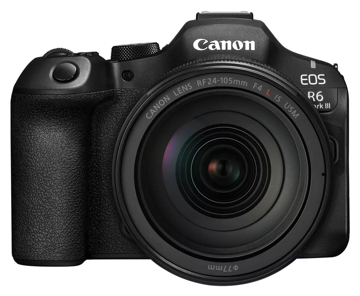 Canon - EOS R6 Mark III 32.5 MP Mirrorless Cameras RF24-105mm F4 L Lens Kit - Black