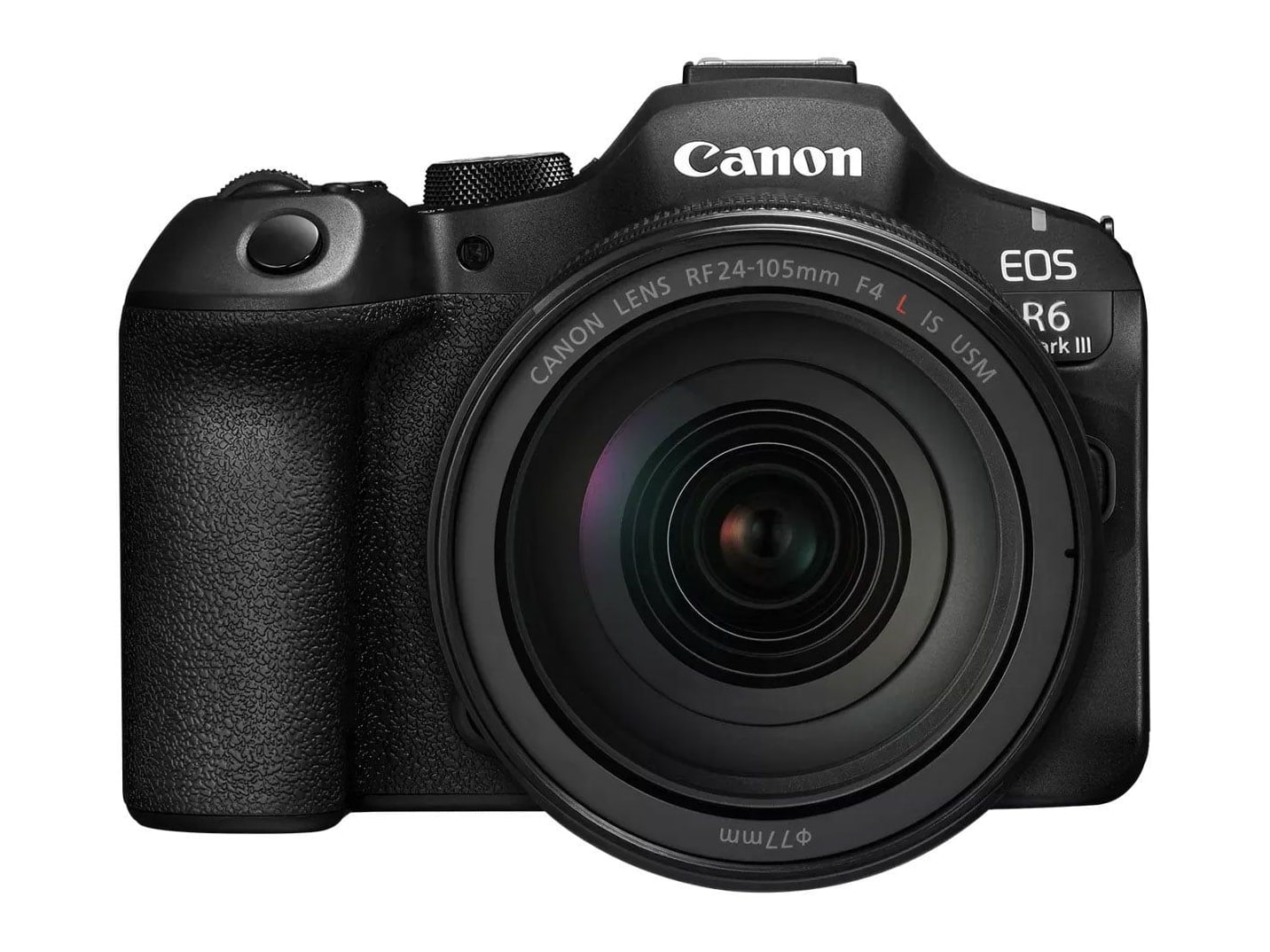 Canon - EOS R6 Mark III 32.5 MP Mirrorless Cameras RF24-105mm F4 L Lens Kit - Black