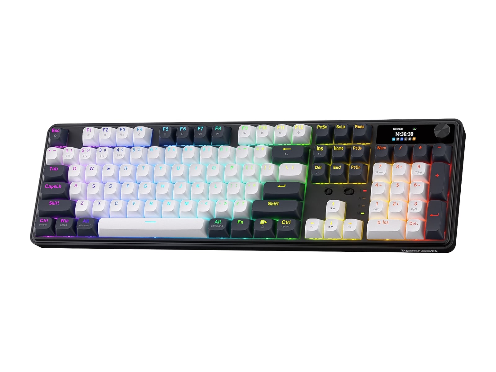 Redragon - WYVERN K761 PRO Keyboards - White & Blue