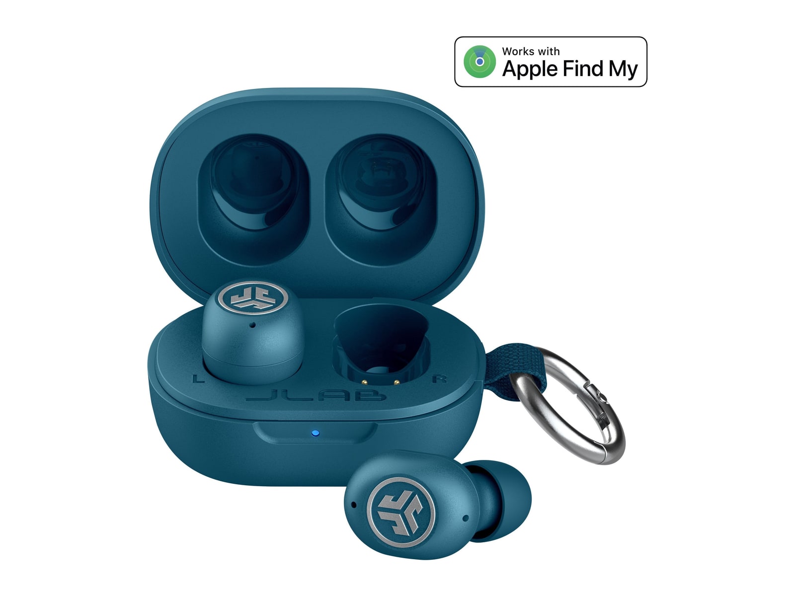 JLab - JBuds Mini ANC True Wireless Earbuds - Blue
