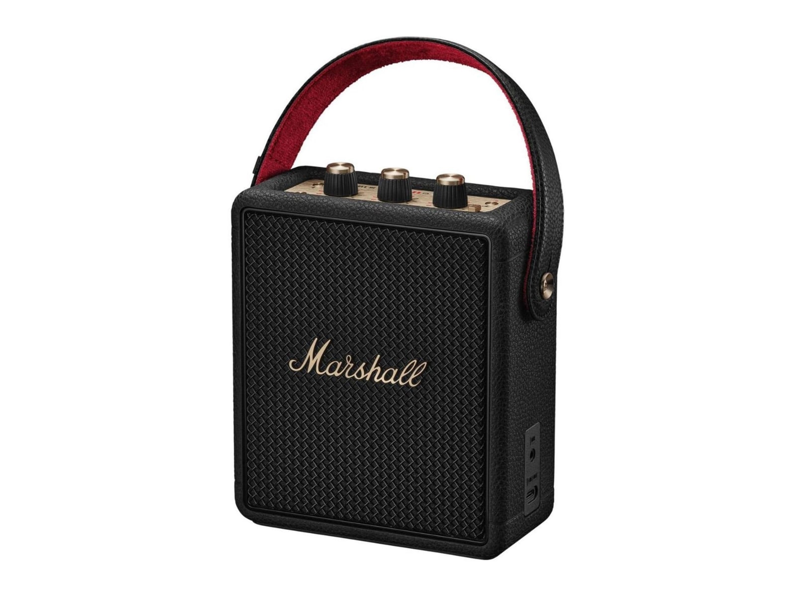 Marshall - Stockwell III Bluetooth Portable Speakers - Black & Brass