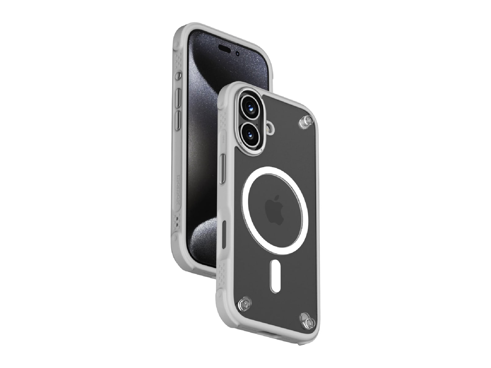 MOMAX - CaseFORM Air Shock Proof Case - iPhone 16 - Gray