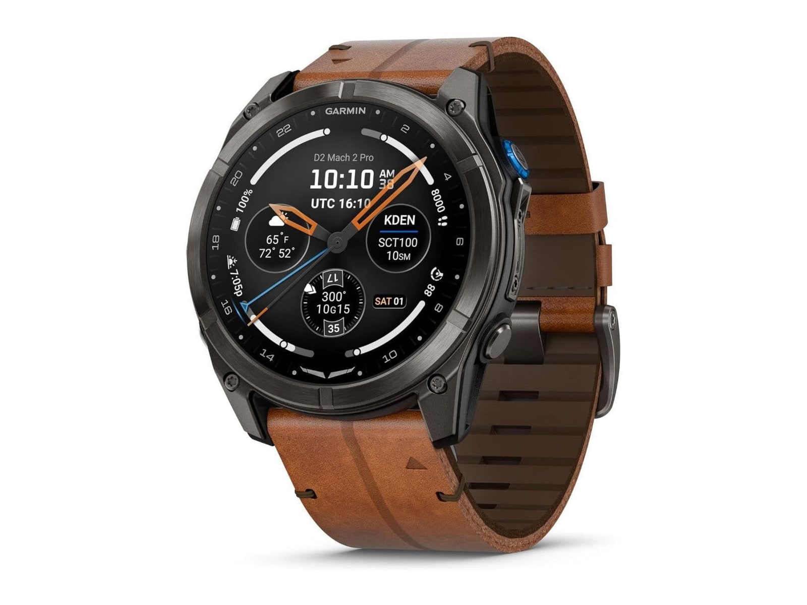 Garmin - D2 Mach 2 Pro Smart Watches - Gray