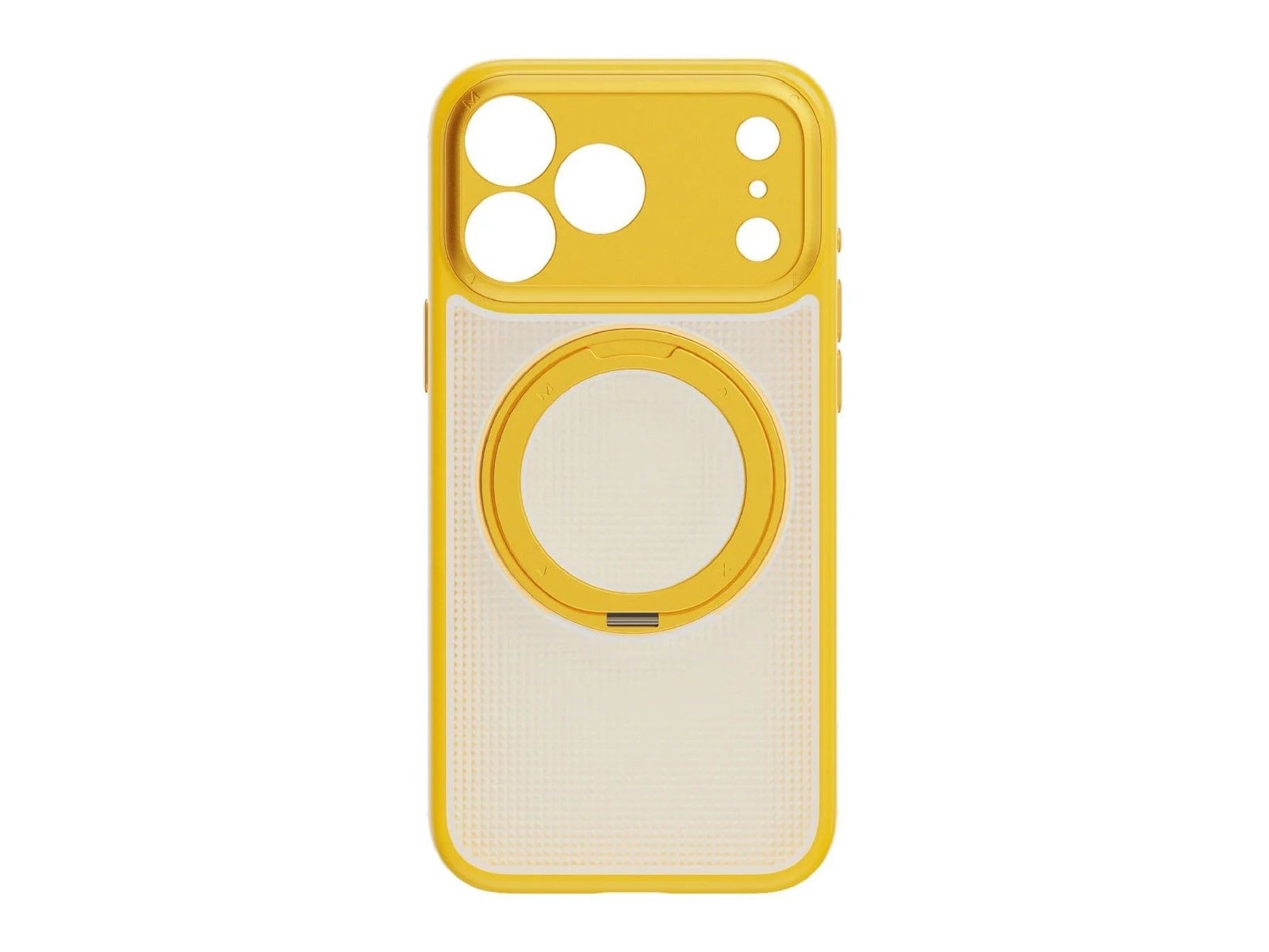 MOMAX - Soma Crystal MagSafe Case - iPhone 18 Pro Max - Yellow