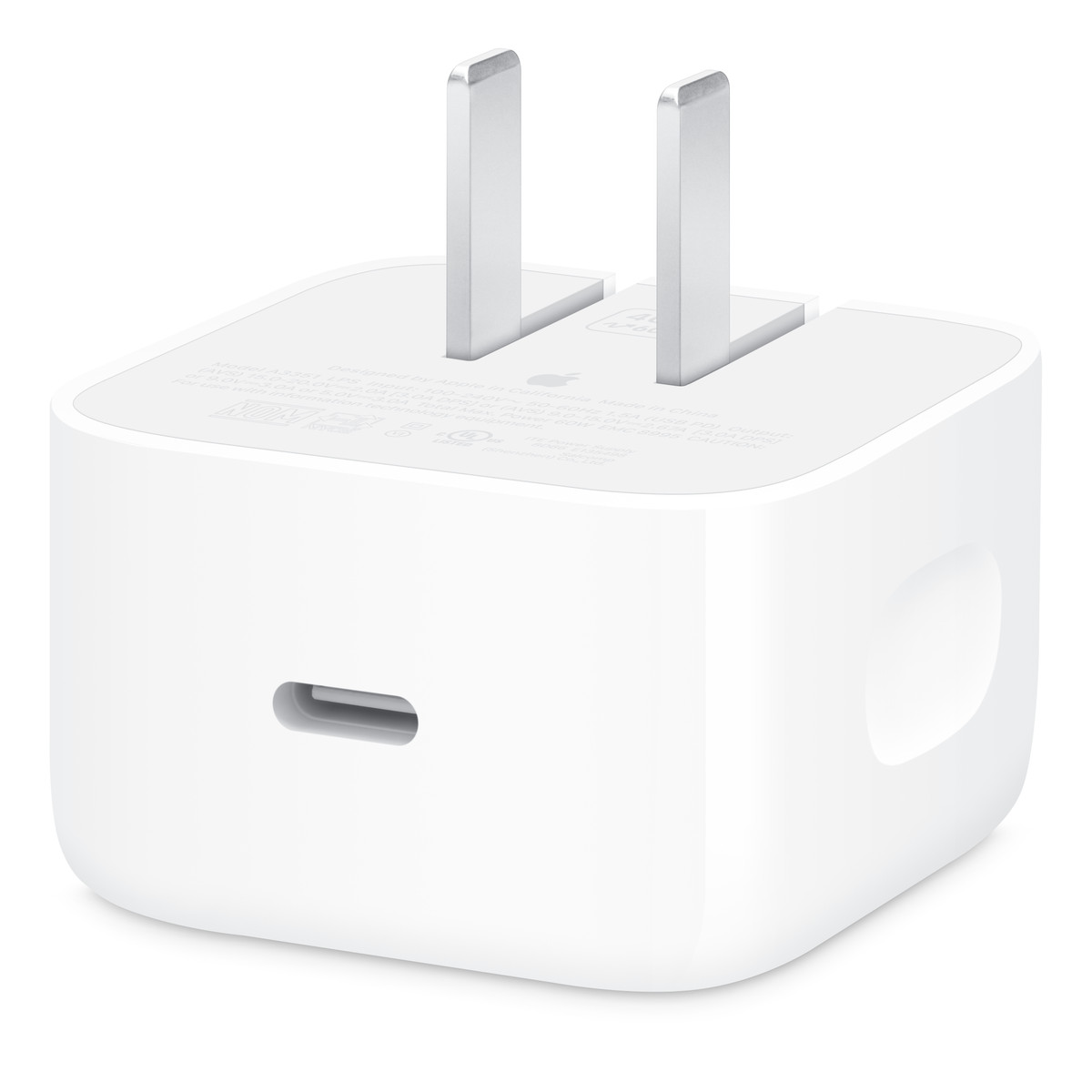 Apple - 40W Dynamic Power Adapter with 60W Max - USB-C Wall Charger